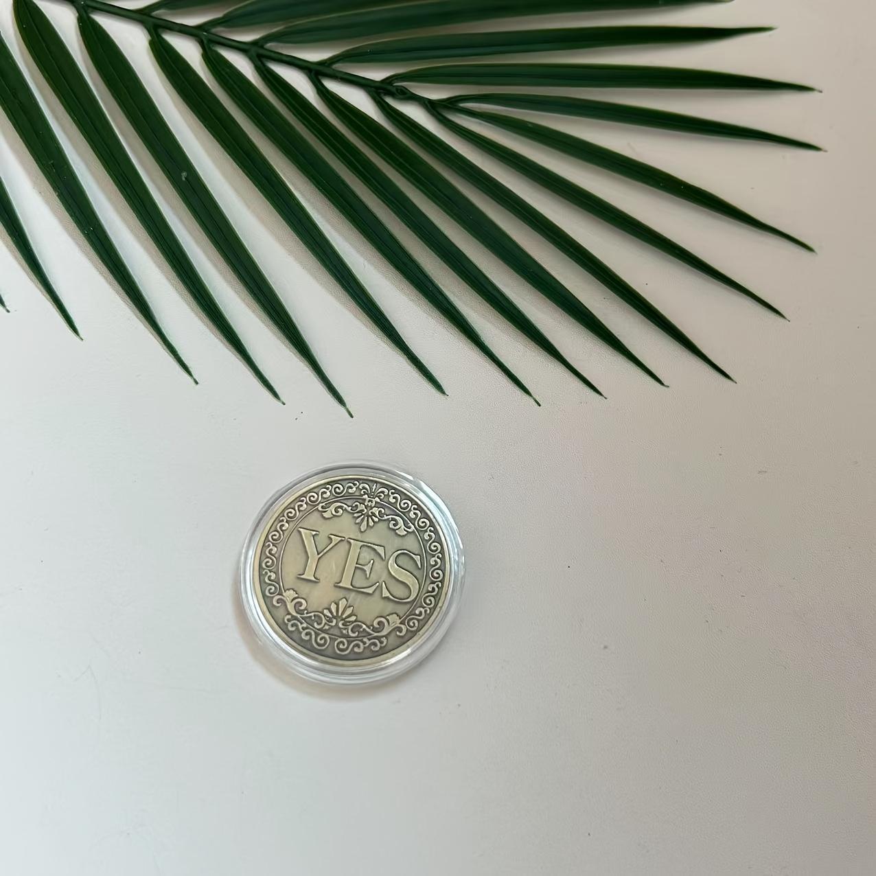 Vintage Style Double-Sided Decision Coin - Iron Material, Lucky Flip Coin for Collectors & Decision Making бронзовый
Vintage Style Double-Sided Decision Coin - Iron Material, Lucky Flip Coin for Collectors & Decision Making бронзовый