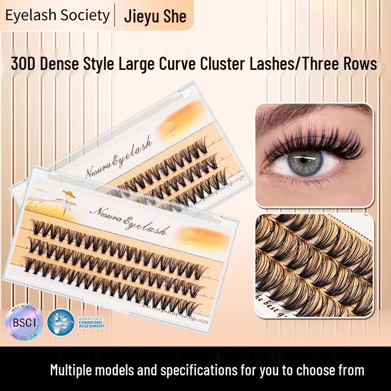European & American 30D Heat-Fused Cluster Eyelashes with Cut Roots - Xiaohongshu Dense Single Cluster Eyelashes 15mm - Eyelashes Cluster
European & American 30D Heat-Fused Cluster Eyelashes with Cut Roots - Xiaohongshu Dense Single Cluster Eyelashes 15mm - Eyelashes Cluster