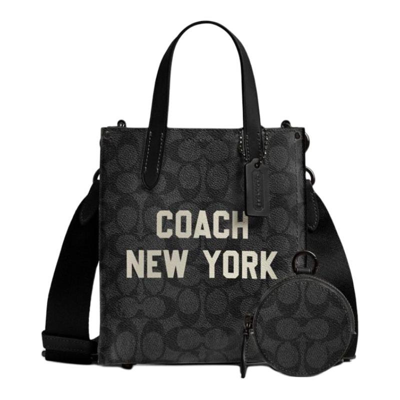 COACH Relay 17 Classic Logo Brand Pattern Artificial Leather Tote Bag Tote Bag Shopping Bag Handbag Small Women s Black чорний
COACH Relay 17 Classic Logo Brand Pattern Artificial Leather Tote Bag Tote Bag Shopping Bag Handbag Small Women s Black чорний