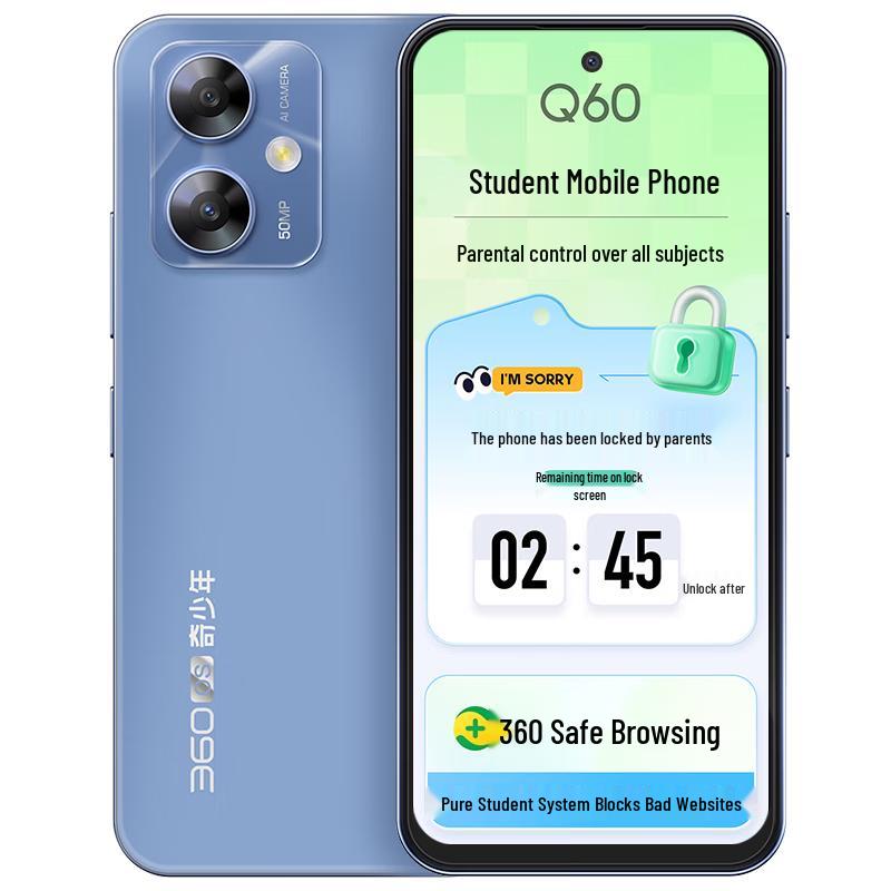 360 OS Q60 Student Safety Smartphone (CN version) 6GB RAM + 128GB Storage
360 OS Q60 Student Safety Smartphone (CN version) 6GB RAM + 128GB Storage