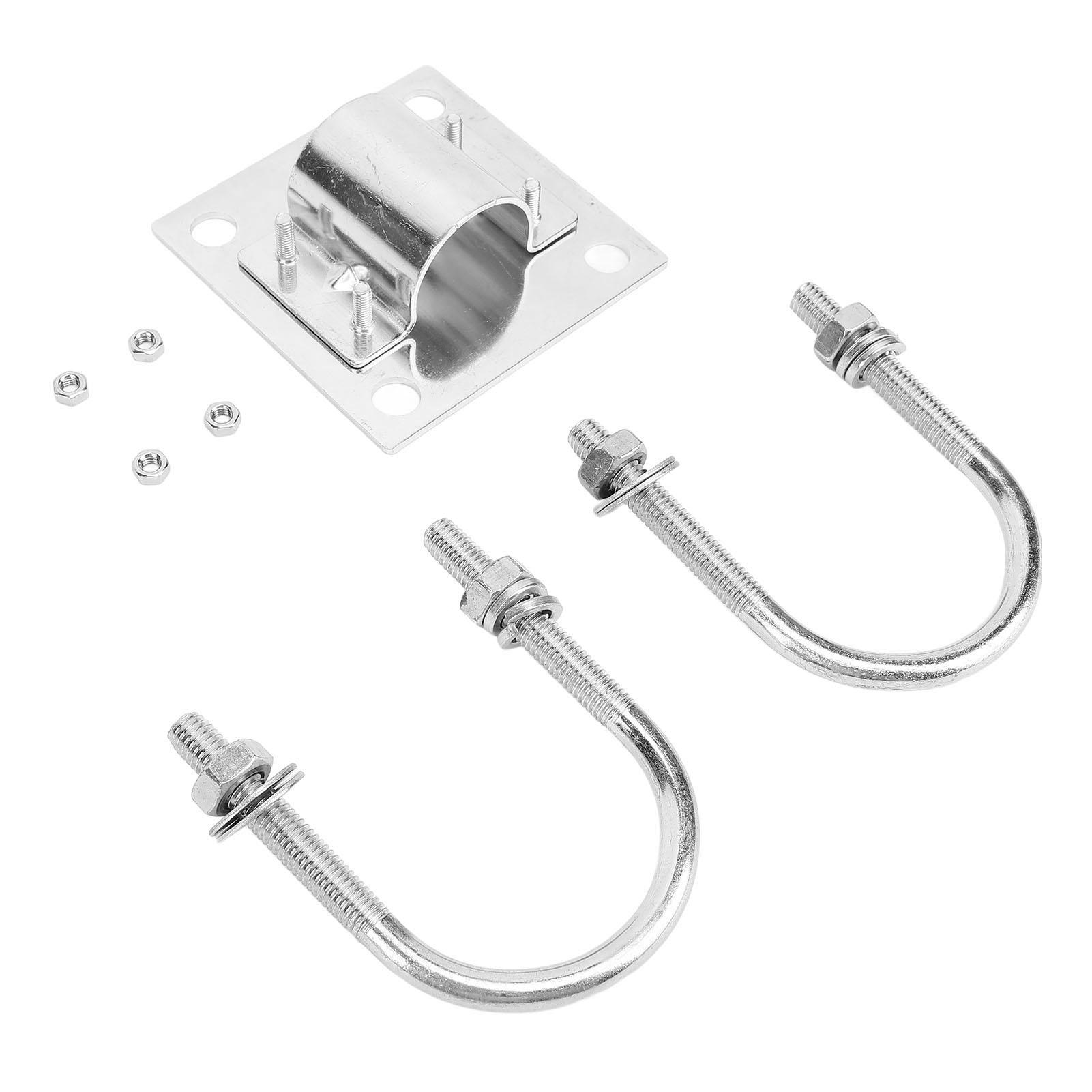 Адаптер для крепления мачты спутниковой тарелки из нержавеющей стали, комплект U-образных хомутов для телевизионных спутниковых антенн
Адаптер для крепления мачты спутниковой тарелки из нержавеющей стали, комплект U-образных хомутов для телевизионных спутниковых антенн