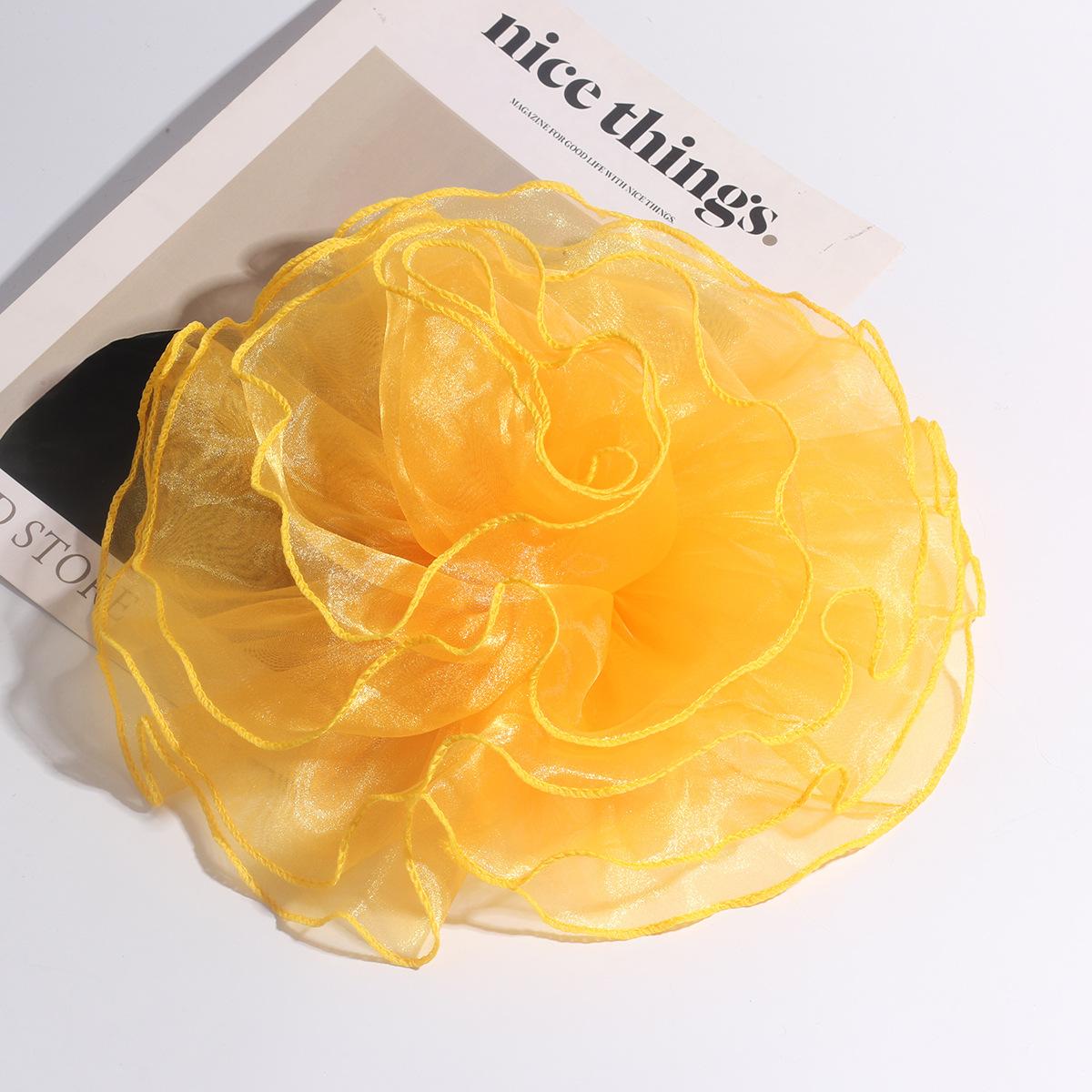 Преувеличенная большая брошь-цветок из ткани 3D аппликация на одежду своими руками нашивка на одежду сценическое представление жёлтый
Преувеличенная большая брошь-цветок из ткани 3D аппликация на одежду своими руками нашивка на одежду сценическое представление жёлтый