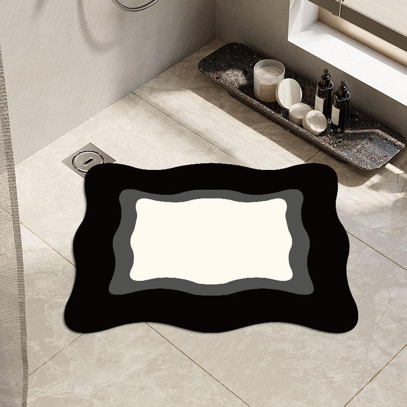Modern simple special-shaped home toilet, bathroom non-slip foot cushion, toilet door absorbent floor mat, soft diatom mud 40X60cm 15.7X23.6in
Modern simple special-shaped home toilet, bathroom non-slip foot cushion, toilet door absorbent floor mat, soft diatom mud 40X60cm 15.7X23.6in