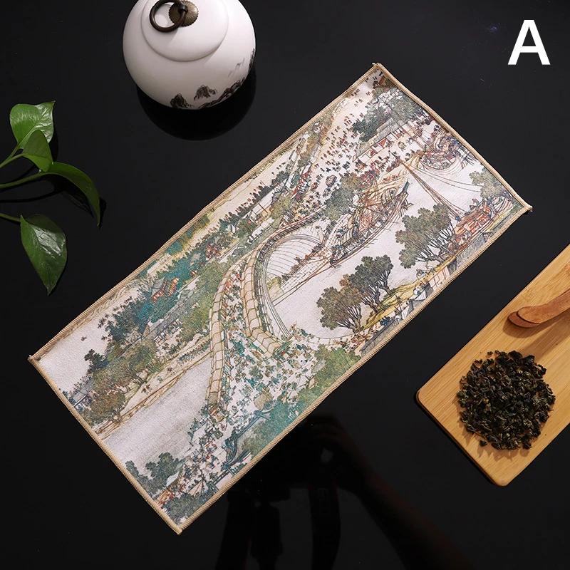 30*16 см Китайское Профессиональное Тканое Полотенце для Чая с Рисунком Раг Толстое Супер Впитывающее Высококачественный Набор для Чистки Чая Подставка под Чашку Аксессуары
30*16 см Китайское Профессиональное Тканое Полотенце для Чая с Рисунком Раг Толстое Супер Впитывающее Высококачественный Набор для Чистки Чая Подставка под Чашку Аксессуары