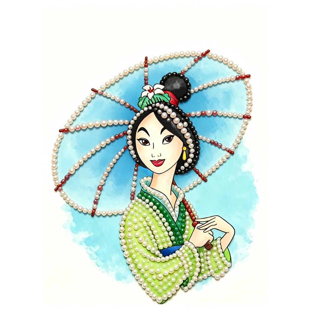Disney Pearl Painting Mulan DIY Pearl Art Pearl Painting Kit Pearl Art Painting Wall Suitable for Home Office Decoration Handmade Gifts 30x40
Disney Pearl Painting Mulan DIY Pearl Art Pearl Painting Kit Pearl Art Painting Wall Suitable for Home Office Decoration Handmade Gifts 30x40