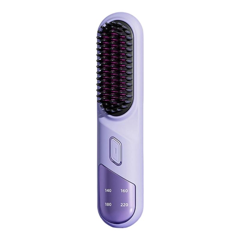 Small Travel Friendly Straightening Brush With MCH Ceramic Heating Technology And USB C Charging фиолетовый
Small Travel Friendly Straightening Brush With MCH Ceramic Heating Technology And USB C Charging фиолетовый