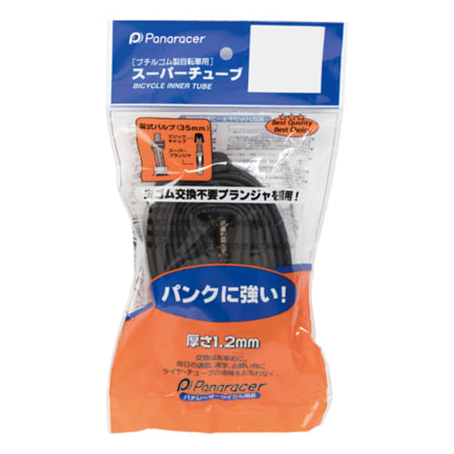 Panaracer Made in Japan Super Tube 24 x 13/8~11/2 Thickness 1.2mm English G Valve 0TW24-83G-SP-C
Panaracer Made in Japan Super Tube 24 x 13/8~11/2 Thickness 1.2mm English G Valve 0TW24-83G-SP-C