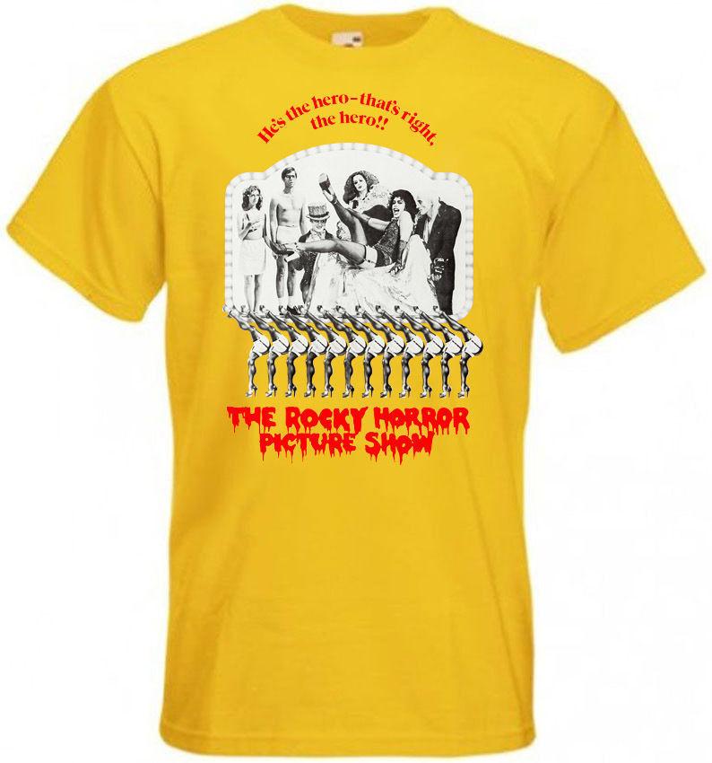 26 The Rocky Horror Picture Show v8 T shirt yellow movie poster all sizes S-5XL Unisex T-Shirt M
26 The Rocky Horror Picture Show v8 T shirt yellow movie poster all sizes S-5XL Unisex T-Shirt M
