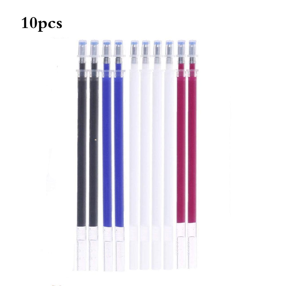 10Pcs Disappearing Ink Fabric Marker Pen Cross Stitch Temporary Marking Heat Erasable Pen for Fabric Dressmaking Sewing Tools
10Pcs Disappearing Ink Fabric Marker Pen Cross Stitch Temporary Marking Heat Erasable Pen for Fabric Dressmaking Sewing Tools