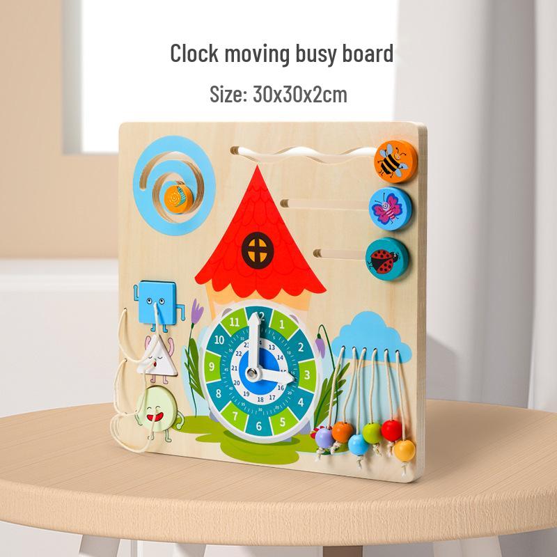 Монтессори Многофункциональная Развивающая доска: Навыки раннего детства и игрушка-головоломка
Монтессори Многофункциональная Развивающая доска: Навыки раннего детства и игрушка-головоломка