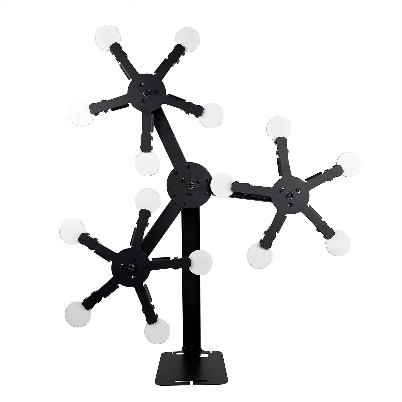 ATFLBOX Automatic Rotating Metal Star Target with 15 Steel Plate Targets for Airsoft Shooting No Power Balanced and Perfect for Shooting and More Star
ATFLBOX Automatic Rotating Metal Star Target with 15 Steel Plate Targets for Airsoft Shooting No Power Balanced and Perfect for Shooting and More Star