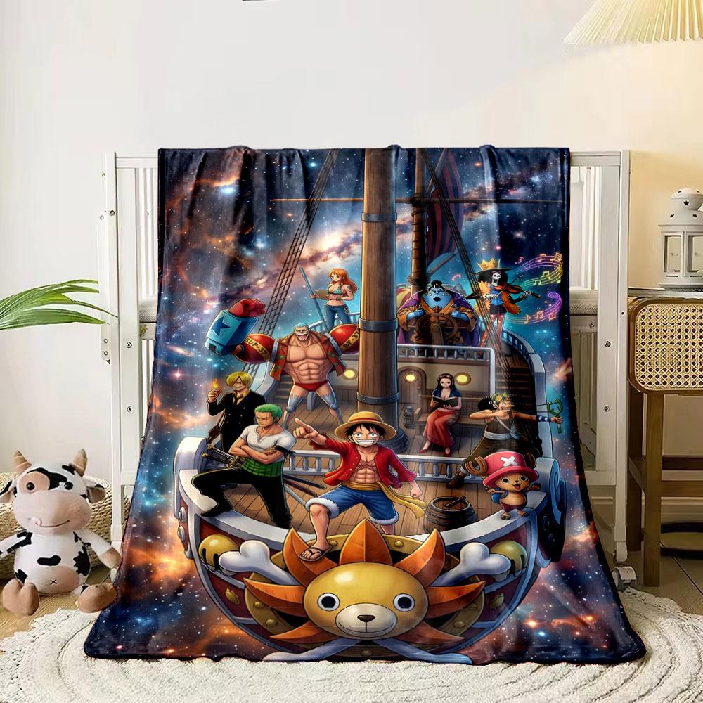A group of characters on a ship with a bright galactic background. for all seasons blanket lunch break throw gift 80cm x 120cm
A group of characters on a ship with a bright galactic background. for all seasons blanket lunch break throw gift 80cm x 120cm