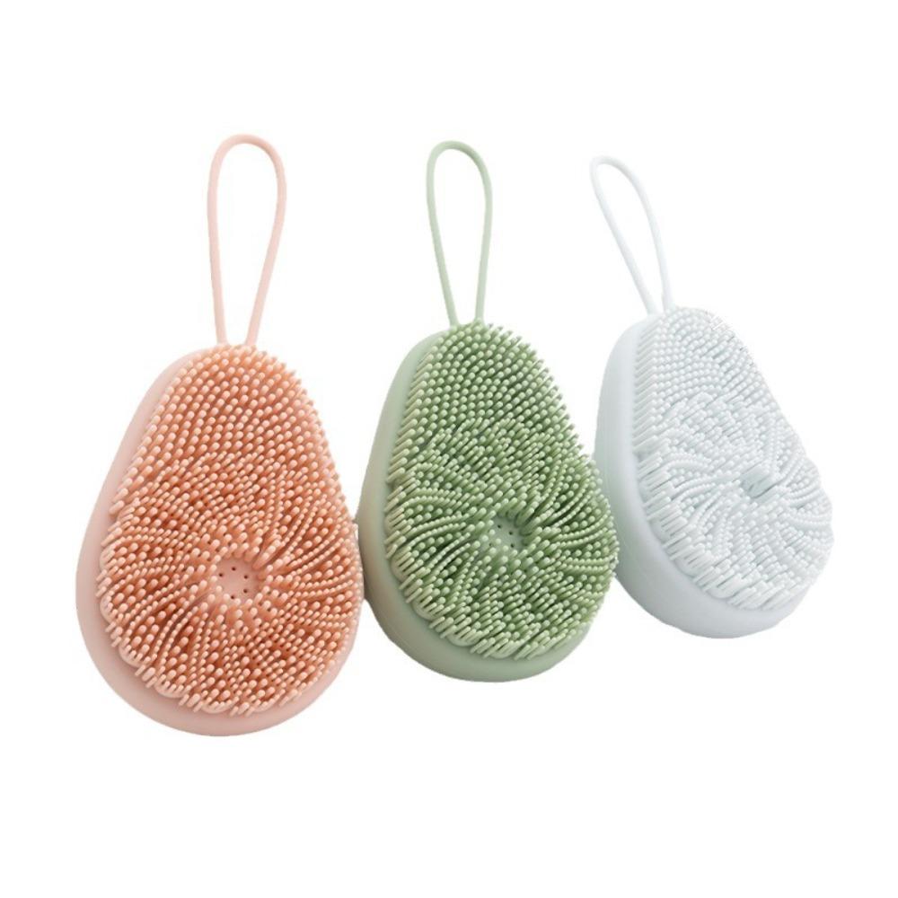 Soft Exfoliating Scrubber Silicone Massage Brush Bathroom Tools Bath Brush Home розовый
Soft Exfoliating Scrubber Silicone Massage Brush Bathroom Tools Bath Brush Home розовый