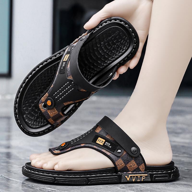 Hot Sale Men S Sandals Genuine Leather Men Summer Shoes Leisure Slippers Flip-Flops Men Comfortable Footwear Soft Sandal 38
Hot Sale Men S Sandals Genuine Leather Men Summer Shoes Leisure Slippers Flip-Flops Men Comfortable Footwear Soft Sandal 38
