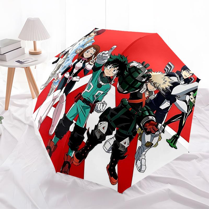 1pc My Hero Academia Automatic Opening Folding Umbrella with 8-Bone Iron Frame, Portable Tri-Fold Design, Outdoor for Fans, Travelers, Daily Use, Gift
1pc My Hero Academia Automatic Opening Folding Umbrella with 8-Bone Iron Frame, Portable Tri-Fold Design, Outdoor for Fans, Travelers, Daily Use, Gift