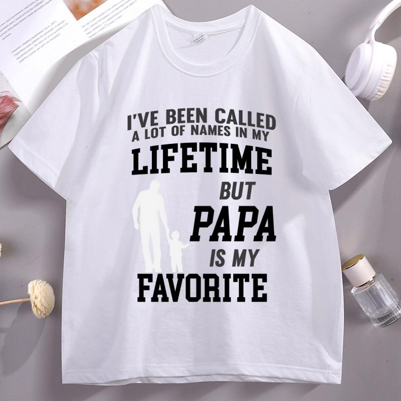 I ve Been Called A Lot of Names But Papa Is My Favorite T-shirt Funny Grandpa T Shirt Best Papa Ever Tees Fathers Day Clothes 4XL
I ve Been Called A Lot of Names But Papa Is My Favorite T-shirt Funny Grandpa T Shirt Best Papa Ever Tees Fathers Day Clothes 4XL