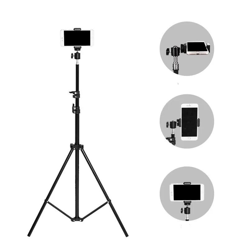 Mobile Phone Live Support Photo Rripod Uulti-functional Video Recording Selfie Landing Tripod 1.6M 63 Inch For iPhone 15 Por Max чорний
Mobile Phone Live Support Photo Rripod Uulti-functional Video Recording Selfie Landing Tripod 1.6M 63 Inch For iPhone 15 Por Max чорний