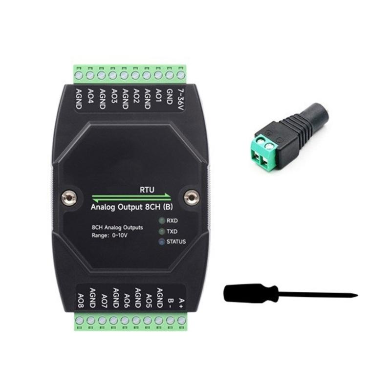 Industrial 8Ch Analog Output Modules Simultaneous Voltage Or Current Output 7-36V Power Supply RTU Analog Output
Industrial 8Ch Analog Output Modules Simultaneous Voltage Or Current Output 7-36V Power Supply RTU Analog Output