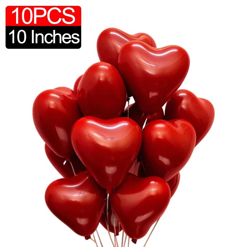 100/10 шт. Красные сердечные шары, надувные латексные шары для Дня святого Валентина, свадебной вечеринки, годовщины, украшения, оптовая продажа 10inch
100/10 шт. Красные сердечные шары, надувные латексные шары для Дня святого Валентина, свадебной вечеринки, годовщины, украшения, оптовая продажа 10inch