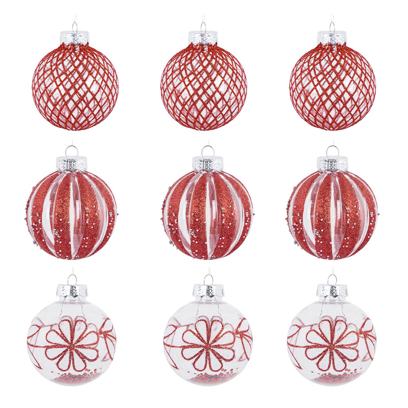 Transparent Plastic Christmas Ball, Christmas Decoration Ball, Christmas Atmosphere Ornament Set One Size
Transparent Plastic Christmas Ball, Christmas Decoration Ball, Christmas Atmosphere Ornament Set One Size