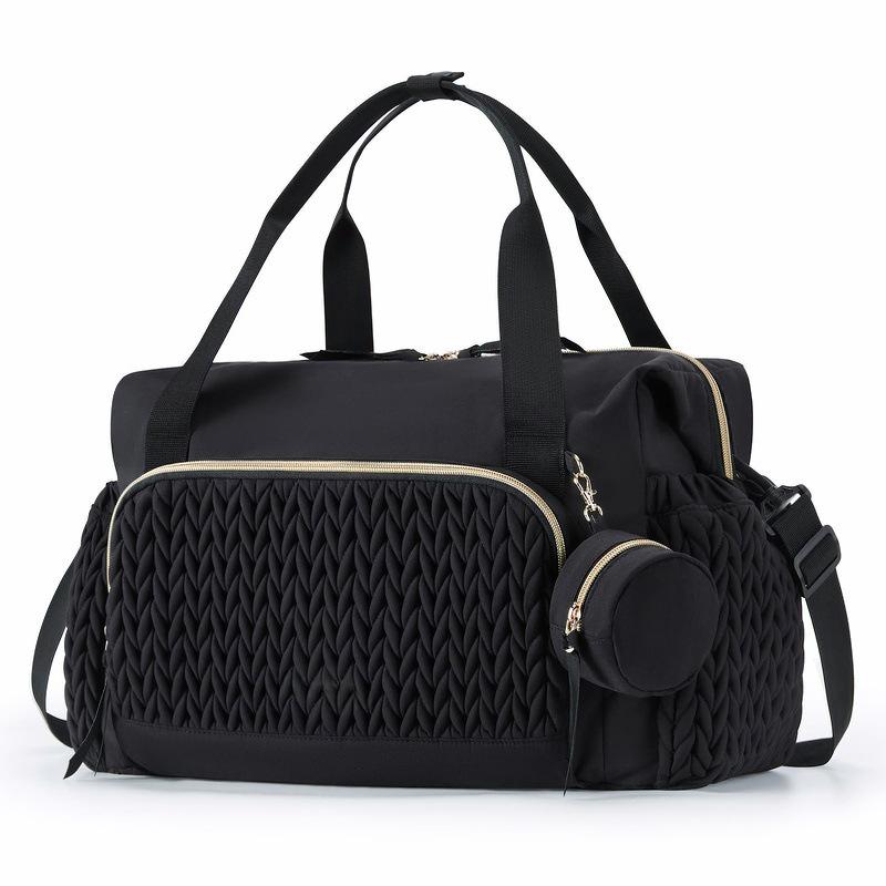 Large Capacity Diaper Tote Bag with Pacifier Case - Ideal for Travel, Hospital, and Everyday Use 44.98 x 22.99 x 30 cm чёрный
Large Capacity Diaper Tote Bag with Pacifier Case - Ideal for Travel, Hospital, and Everyday Use 44.98 x 22.99 x 30 cm чёрный