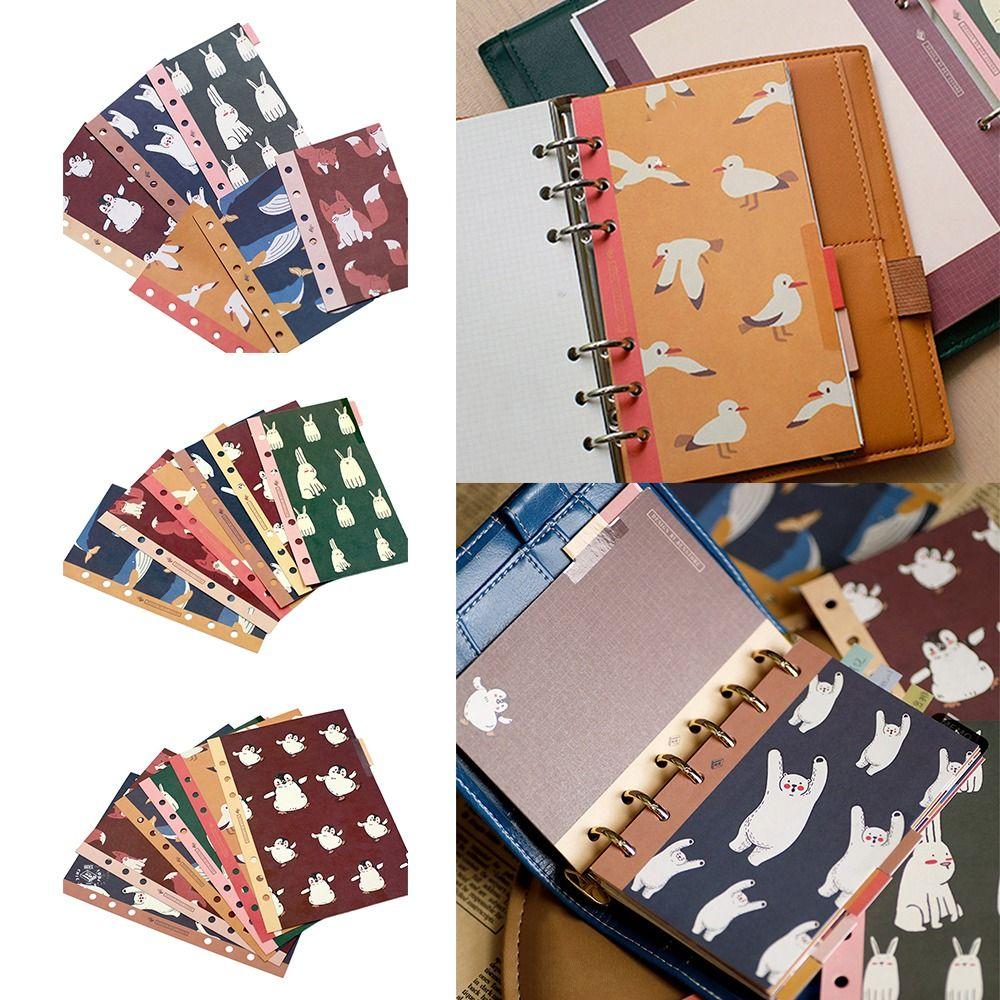 6PCS A5/A6/A7 Index Pages Multicolor Internal Page Classification Loose-leaf Notebook A5
6PCS A5/A6/A7 Index Pages Multicolor Internal Page Classification Loose-leaf Notebook A5