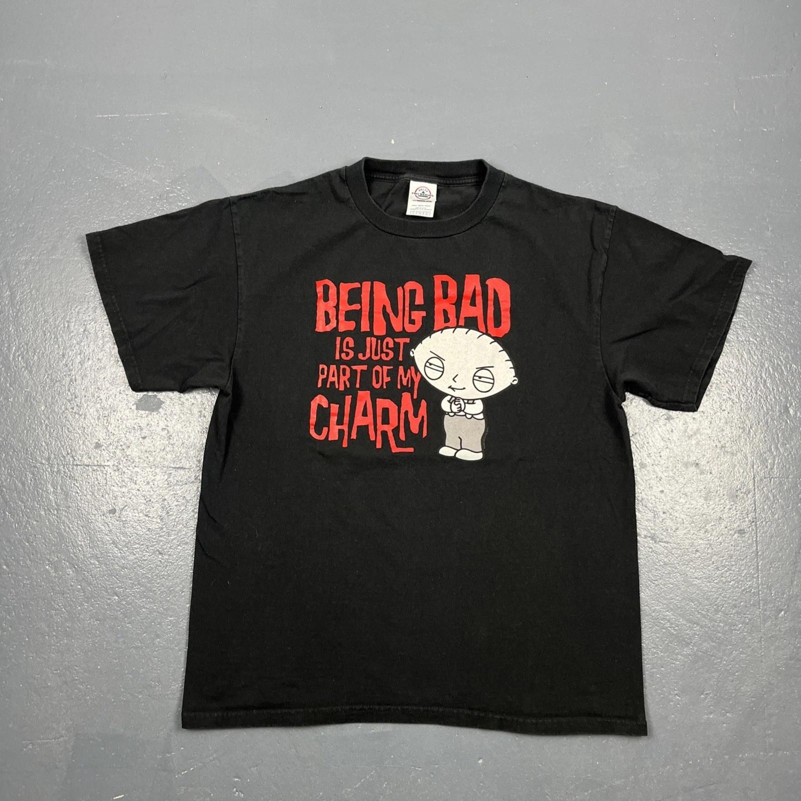 Vintage 2008 Stewie Family Guy Tshirt Being Bad Is Just Part Of My Charm L Black 4XL
Vintage 2008 Stewie Family Guy Tshirt Being Bad Is Just Part Of My Charm L Black 4XL