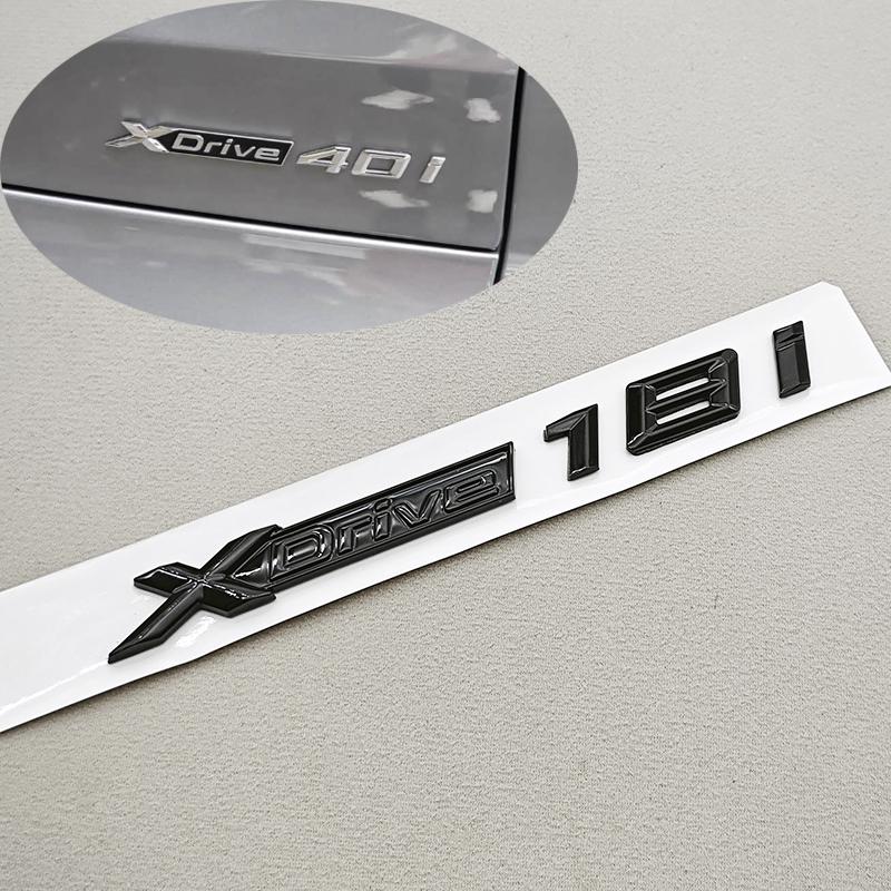 3D ABS Black Logo XDrive 20i 30i 40i 45i Car Sticker Trunk Badge Fender Side Emblem For BMW X1 X2 X3 X4 X5 X6 X7 Auto Accessorie
3D ABS Black Logo XDrive 20i 30i 40i 45i Car Sticker Trunk Badge Fender Side Emblem For BMW X1 X2 X3 X4 X5 X6 X7 Auto Accessorie