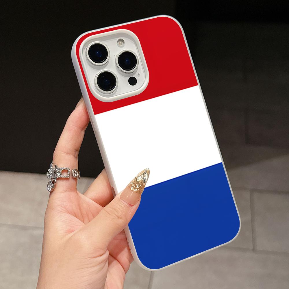 Netherland Dutch Flag Jelly Double layer White Mobile Phone Case for iPhone 17 16 15 14 13 12 11 Air Pro Max Plus Protective iPhone 12 Pro Max
Netherland Dutch Flag Jelly Double layer White Mobile Phone Case for iPhone 17 16 15 14 13 12 11 Air Pro Max Plus Protective iPhone 12 Pro Max