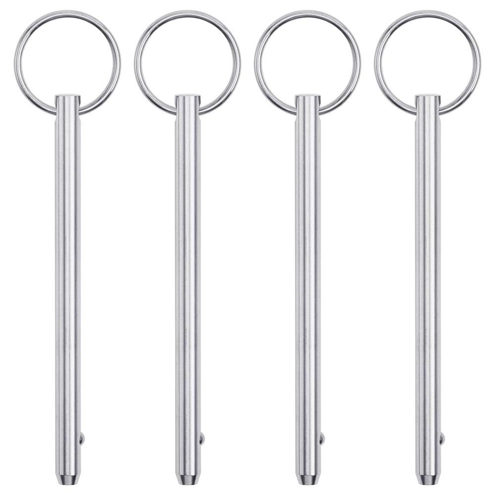 316 Stainless Steel Quick Release Pin, Bimini Top Pin, Marine Hardware, 4-piece Set. 2pcs
316 Stainless Steel Quick Release Pin, Bimini Top Pin, Marine Hardware, 4-piece Set. 2pcs