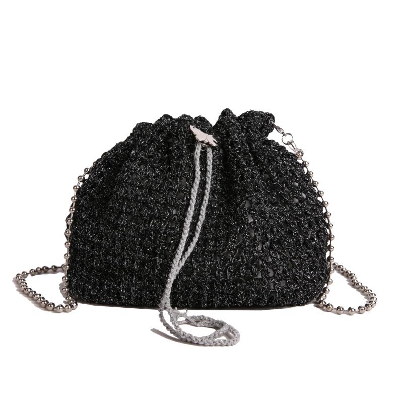 2025 New Solid String Hollow Out Knitting Bucket Shoulder Bags Simple Versatile High Quality Personality Women s Crossbody Bags чёрный
2025 New Solid String Hollow Out Knitting Bucket Shoulder Bags Simple Versatile High Quality Personality Women s Crossbody Bags чёрный