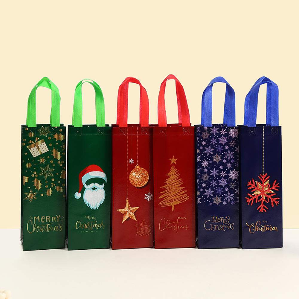 StoBag Christmas Wine Bottle Bags Gift Wrapping Bags for Sweets Luxury Designer Bags Non Woven Packaging Holiday Party Favor 12pcs&35x12x9cm
StoBag Christmas Wine Bottle Bags Gift Wrapping Bags for Sweets Luxury Designer Bags Non Woven Packaging Holiday Party Favor 12pcs&35x12x9cm