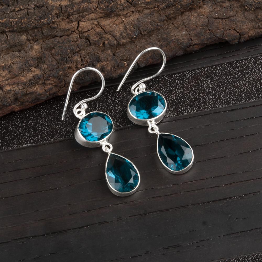 Apatite Gemstone Jewelry Earrings, 925 Sterling Silver Jewelry, Beautiful Meditation Earrings For Wedding Gift 1.88 Inches синій
Apatite Gemstone Jewelry Earrings, 925 Sterling Silver Jewelry, Beautiful Meditation Earrings For Wedding Gift 1.88 Inches синій