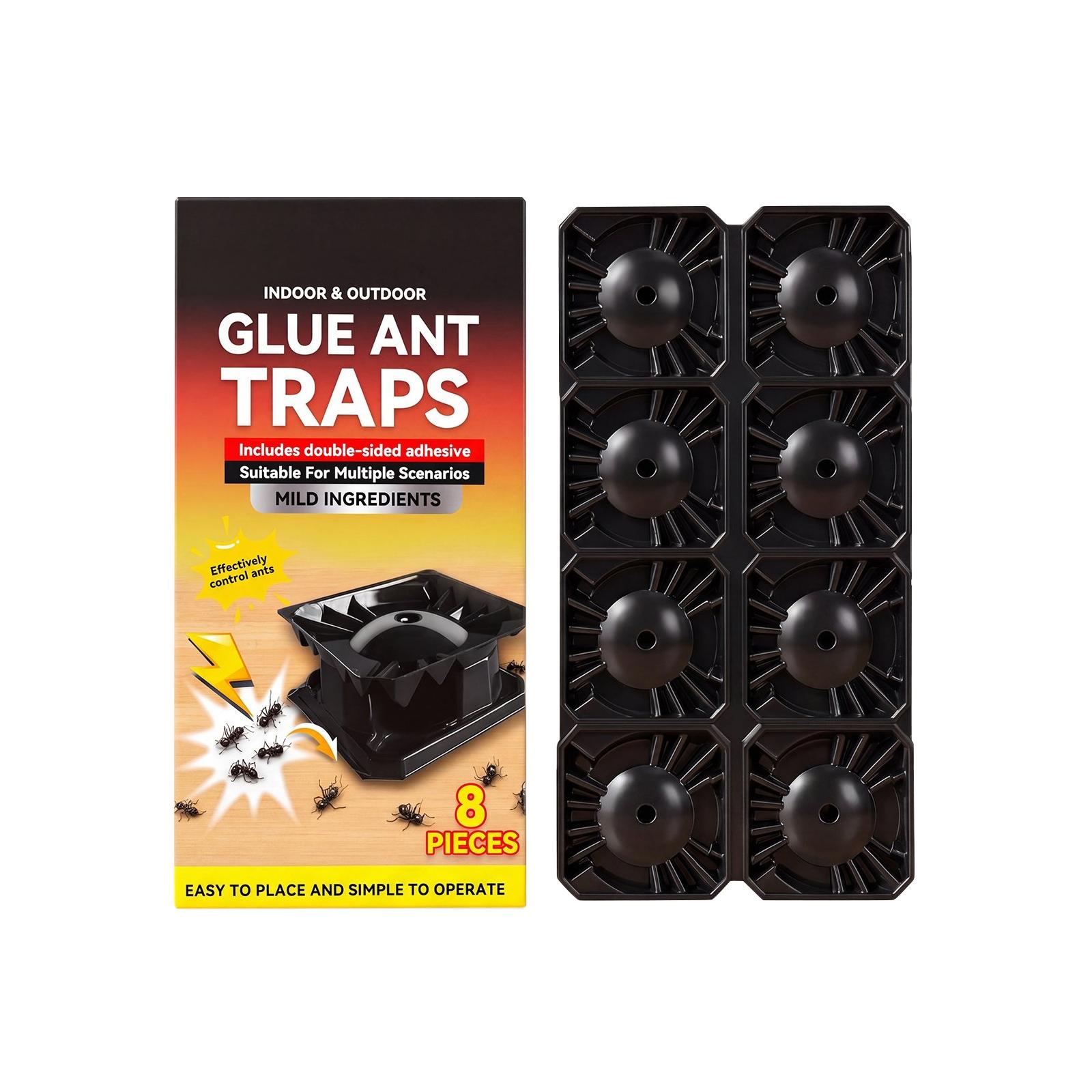 Glue Ant Traps Indoor and Outdoor Ant Bait Station Includes Double Sided Adhesive Easy to Place and Simple to Operate Effective Ant Control 8 Pieces One Size
Glue Ant Traps Indoor and Outdoor Ant Bait Station Includes Double Sided Adhesive Easy to Place and Simple to Operate Effective Ant Control 8 Pieces One Size