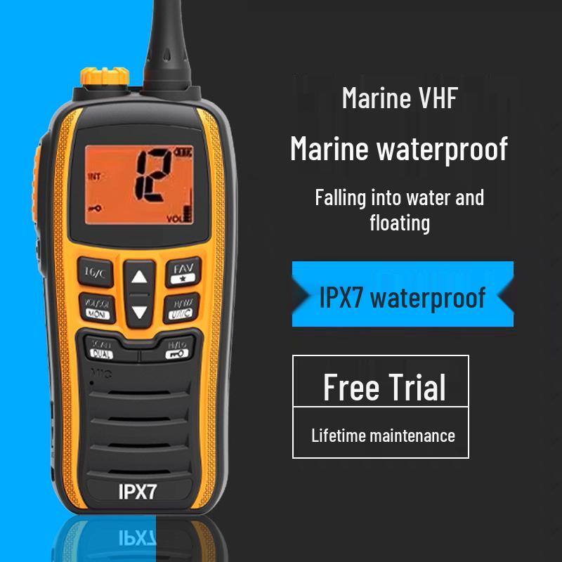 IPX7 Floating Marine VHF Handheld Waterproof Walkie-Talkie, IP68, TYPE-C Charging Other
IPX7 Floating Marine VHF Handheld Waterproof Walkie-Talkie, IP68, TYPE-C Charging Other