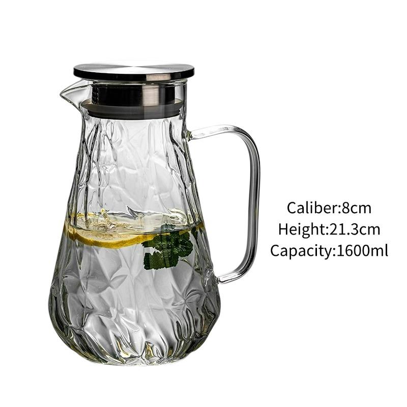 Simple Glass Teapot,Heat-Resistant Large-Capacity Water Kettle,Creative Crackle Pattern Flower Teapots,Household Hot Water Jugs
Simple Glass Teapot,Heat-Resistant Large-Capacity Water Kettle,Creative Crackle Pattern Flower Teapots,Household Hot Water Jugs
