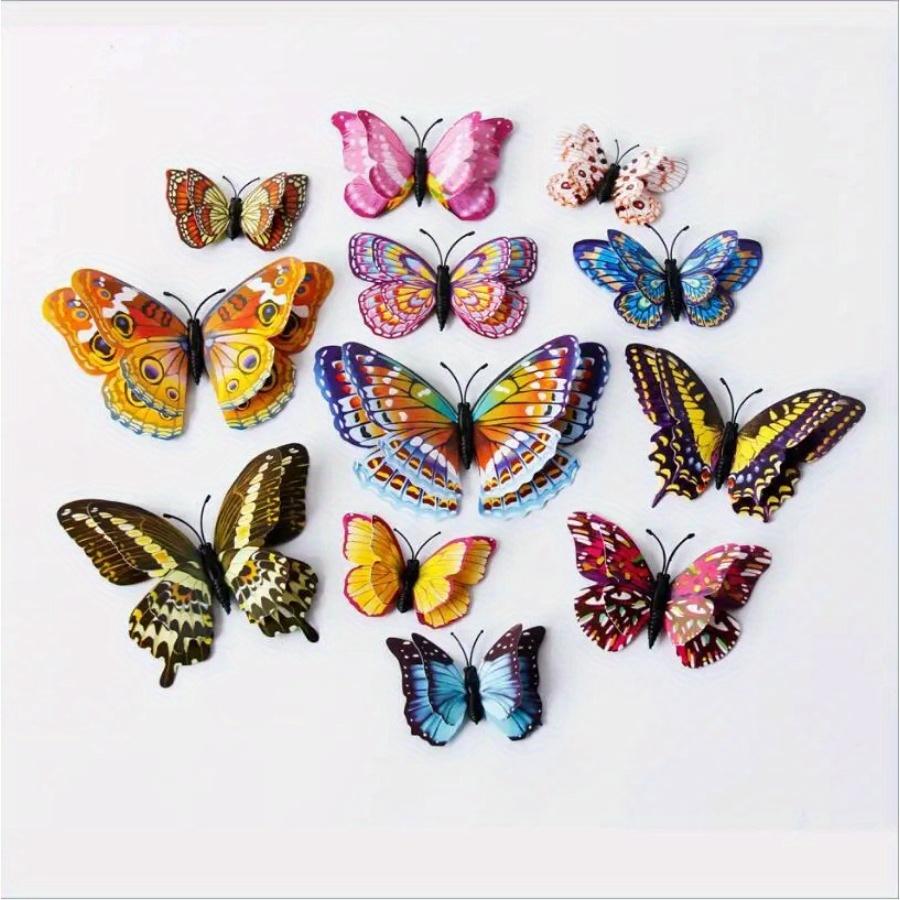 12PCS Luminous Fridge Magnets 3D Butterfly Design Decal Art Stickers Room Magnetic Home Decor DIY Wall Decoration Newest
12PCS Luminous Fridge Magnets 3D Butterfly Design Decal Art Stickers Room Magnetic Home Decor DIY Wall Decoration Newest