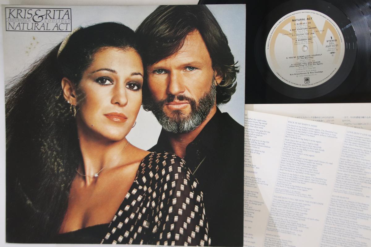 LP Record KRIS KRISTOFFERSON, RITA COOLIDGE - Natural Act AMP6031 A&M 1978 Japan Rock Used
LP Record KRIS KRISTOFFERSON, RITA COOLIDGE - Natural Act AMP6031 A&M 1978 Japan Rock Used