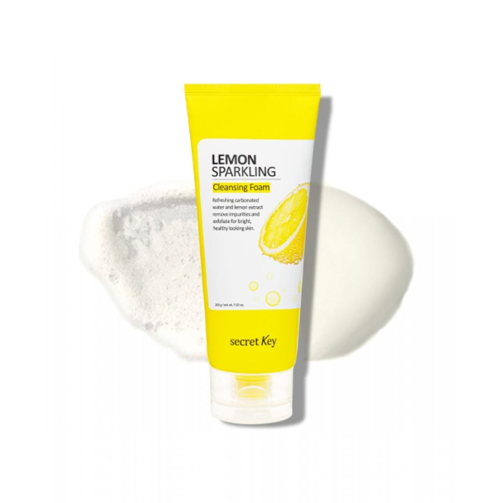 Secretkey Lemon Sparkling Cleansing Foam 200g NONE
Secretkey Lemon Sparkling Cleansing Foam 200g NONE