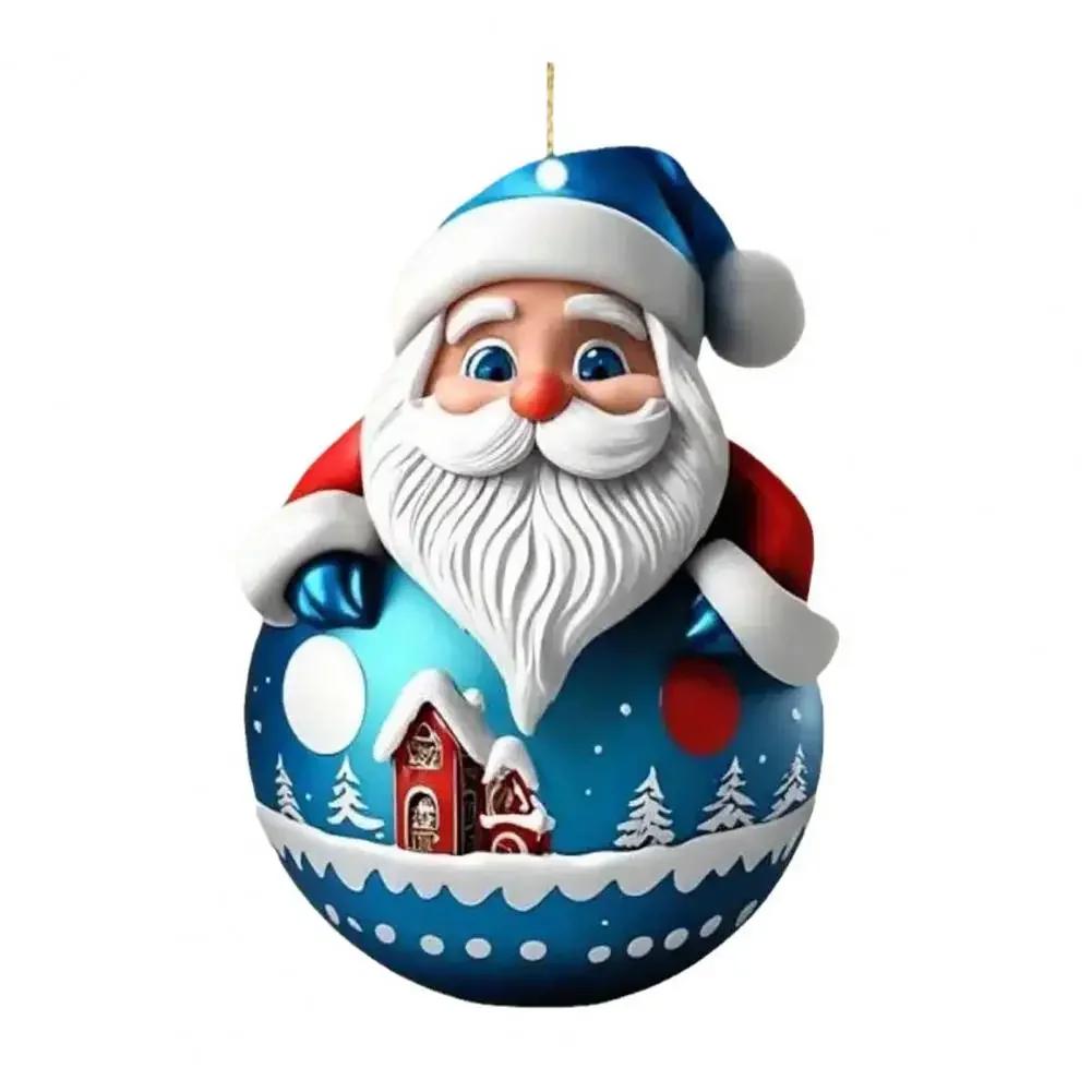 Christmas Hanging Decoration Cute Acrylic Pendant Cartoon Santa Claus Hanging Ornament for Christmas Tree Decoration for Mantel синий
Christmas Hanging Decoration Cute Acrylic Pendant Cartoon Santa Claus Hanging Ornament for Christmas Tree Decoration for Mantel синий