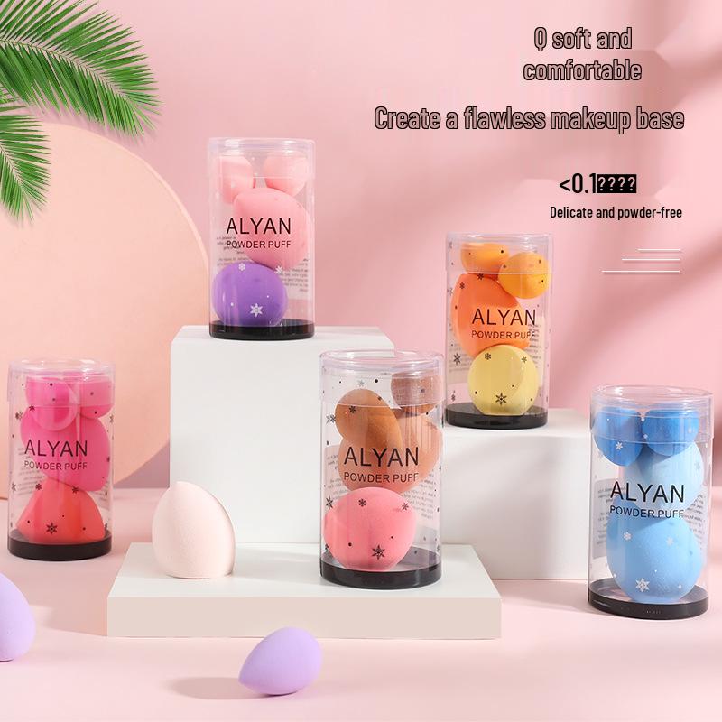 Набор спонжей для макияжа ALYAN Beauty Egg Snowflake Cylinder: Средний и Мини, Двойного назначения, Расширяется в воде, Форма капли воды со скошенным срезом.
Набор спонжей для макияжа ALYAN Beauty Egg Snowflake Cylinder: Средний и Мини, Двойного назначения, Расширяется в воде, Форма капли воды со скошенным срезом.