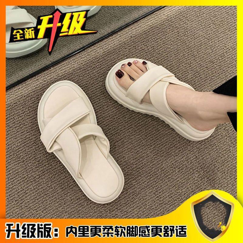 Slippers women s summer one-word drag fashion versatile sandals trend women s shoes student outdoor Roman platform sandals women 40
Slippers women s summer one-word drag fashion versatile sandals trend women s shoes student outdoor Roman platform sandals women 40