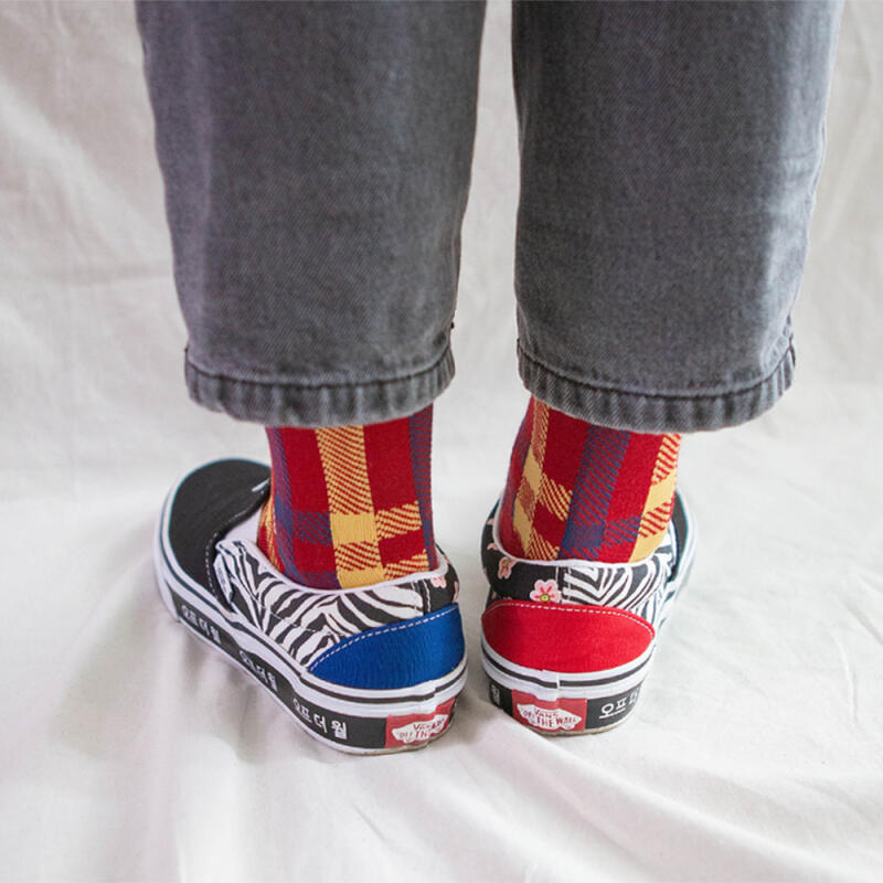 Red check women s mid-calf fashion socks rssw044 Red
Red check women s mid-calf fashion socks rssw044 Red
