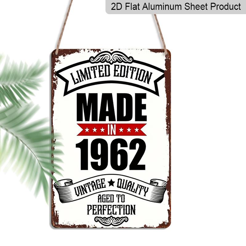2D Flat Vintage Metal Sign | Limited Edition High-Quality Aluminium Art From 1962 | 8*12 Inches | Suitable for Living Rooms, Bedrooms, Cafes, Bars 20*30cm
2D Flat Vintage Metal Sign | Limited Edition High-Quality Aluminium Art From 1962 | 8*12 Inches | Suitable for Living Rooms, Bedrooms, Cafes, Bars 20*30cm