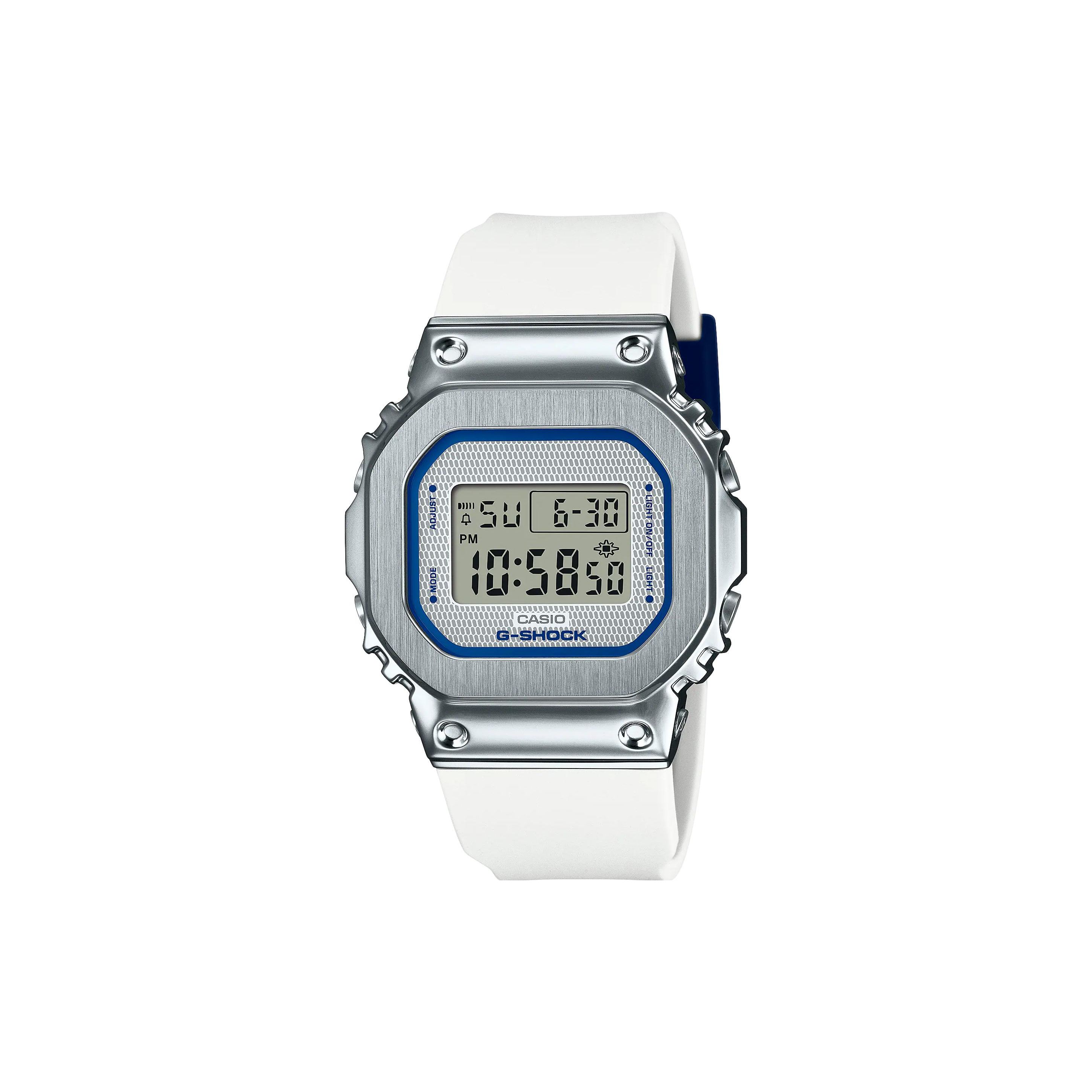 Casio Full Metal Series Square Dial Digital 200 Meters Waterproof Quartz Movement Resin Strap Watch Women watches White GM-S5600LC-7JF White Strap
Casio Full Metal Series Square Dial Digital 200 Meters Waterproof Quartz Movement Resin Strap Watch Women watches White GM-S5600LC-7JF White Strap