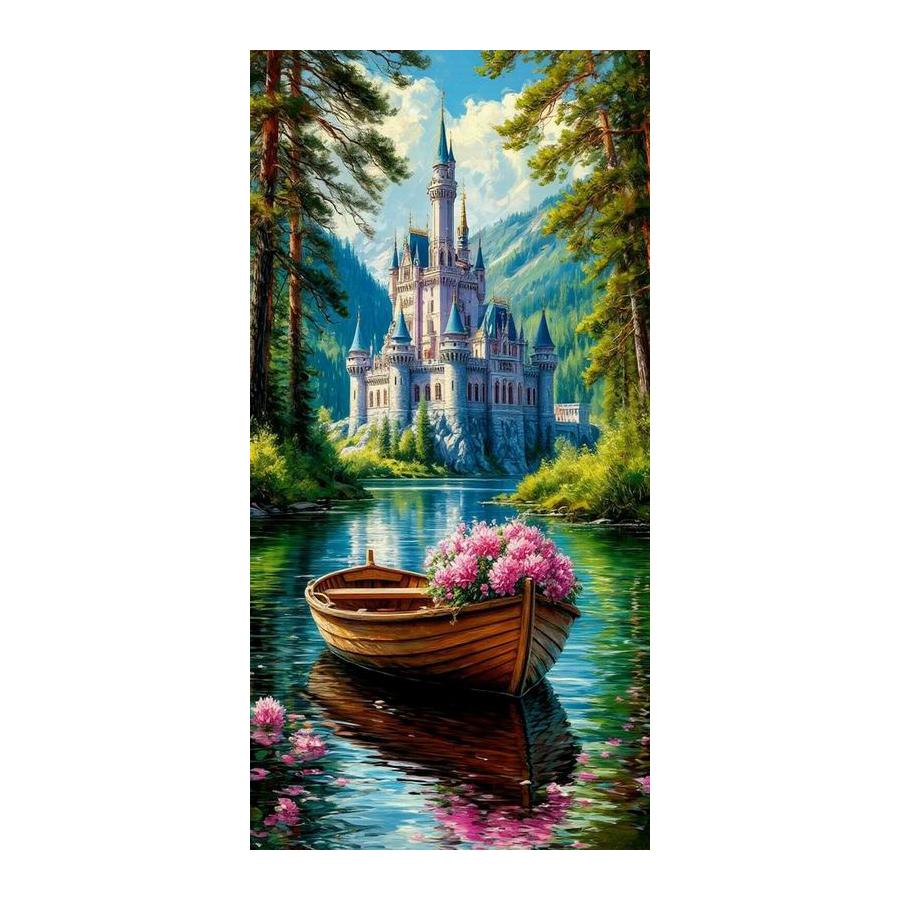 Castle Boat Large Size Diamond Painting New Collection Scenery Sea Fruit Diy Full Drill Rhinestone Embroidery Mosaic Cross Stitch Kits Round drill 30x60cm
Castle Boat Large Size Diamond Painting New Collection Scenery Sea Fruit Diy Full Drill Rhinestone Embroidery Mosaic Cross Stitch Kits Round drill 30x60cm