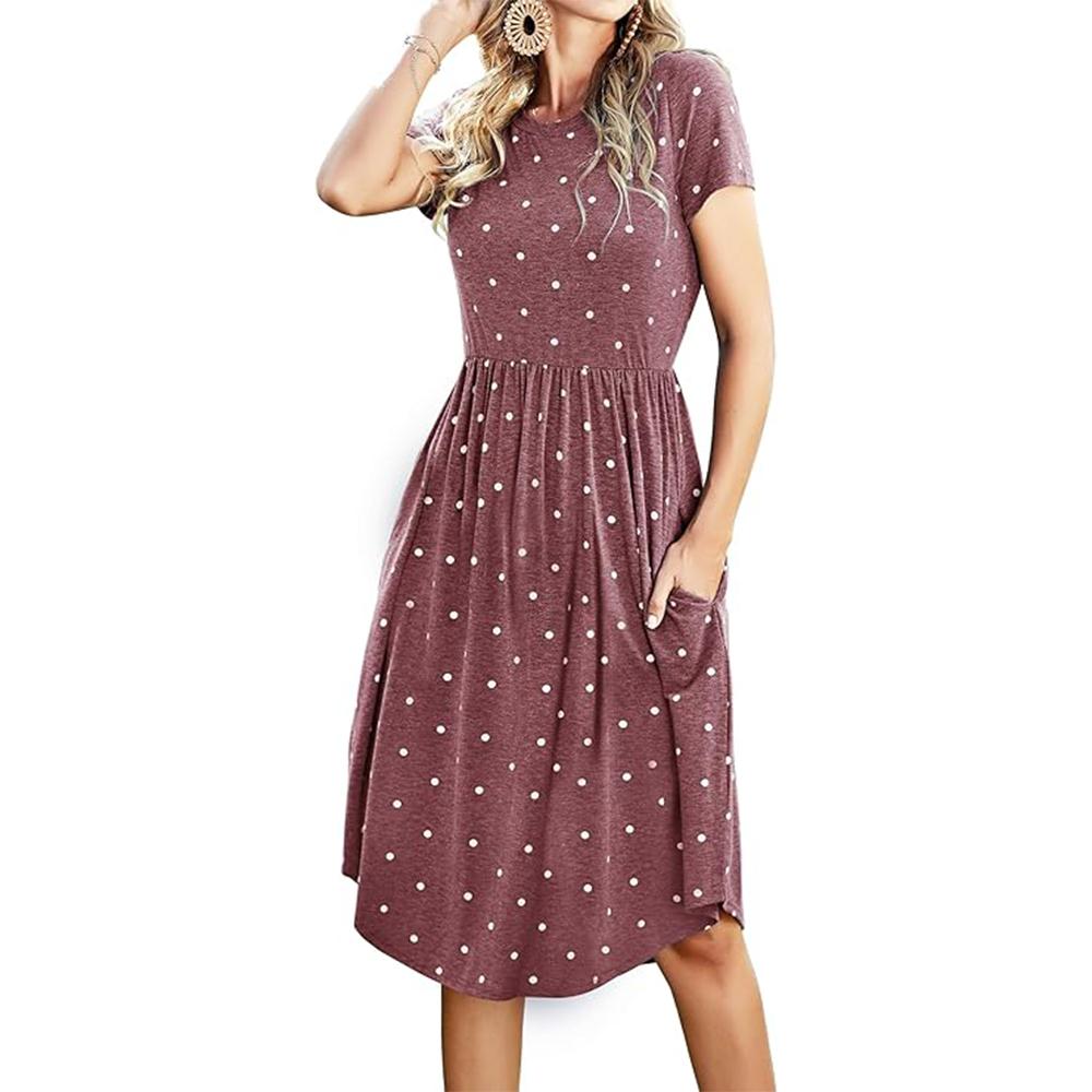 Женское летнее повседневное платье длиной до колена с карманами 2XL красный
Женское летнее повседневное платье длиной до колена с карманами 2XL красный