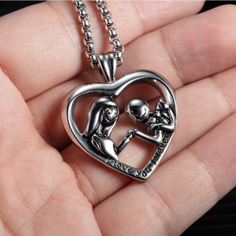 Европейский и американский новый тренд мода кулон в форме сердца уличный хип-хоп универсальное ожерелье из титановой стали 50CM(Necklace Size) серебряный
Европейский и американский новый тренд мода кулон в форме сердца уличный хип-хоп универсальное ожерелье из титановой стали 50CM(Necklace Size) серебряный