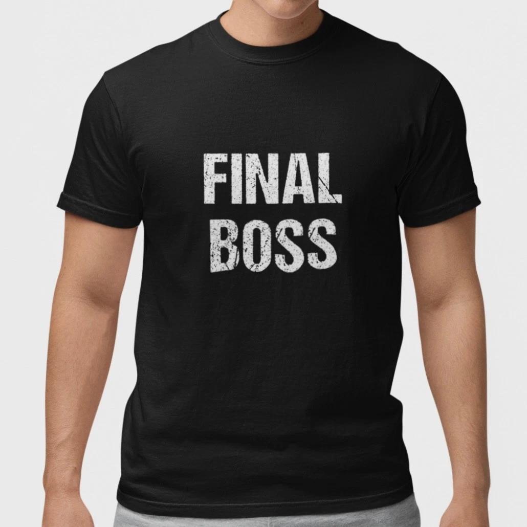 Final Boss T Shirt Funny Dad Gift Vintage Style Graphic Tee Unisex S
Final Boss T Shirt Funny Dad Gift Vintage Style Graphic Tee Unisex S