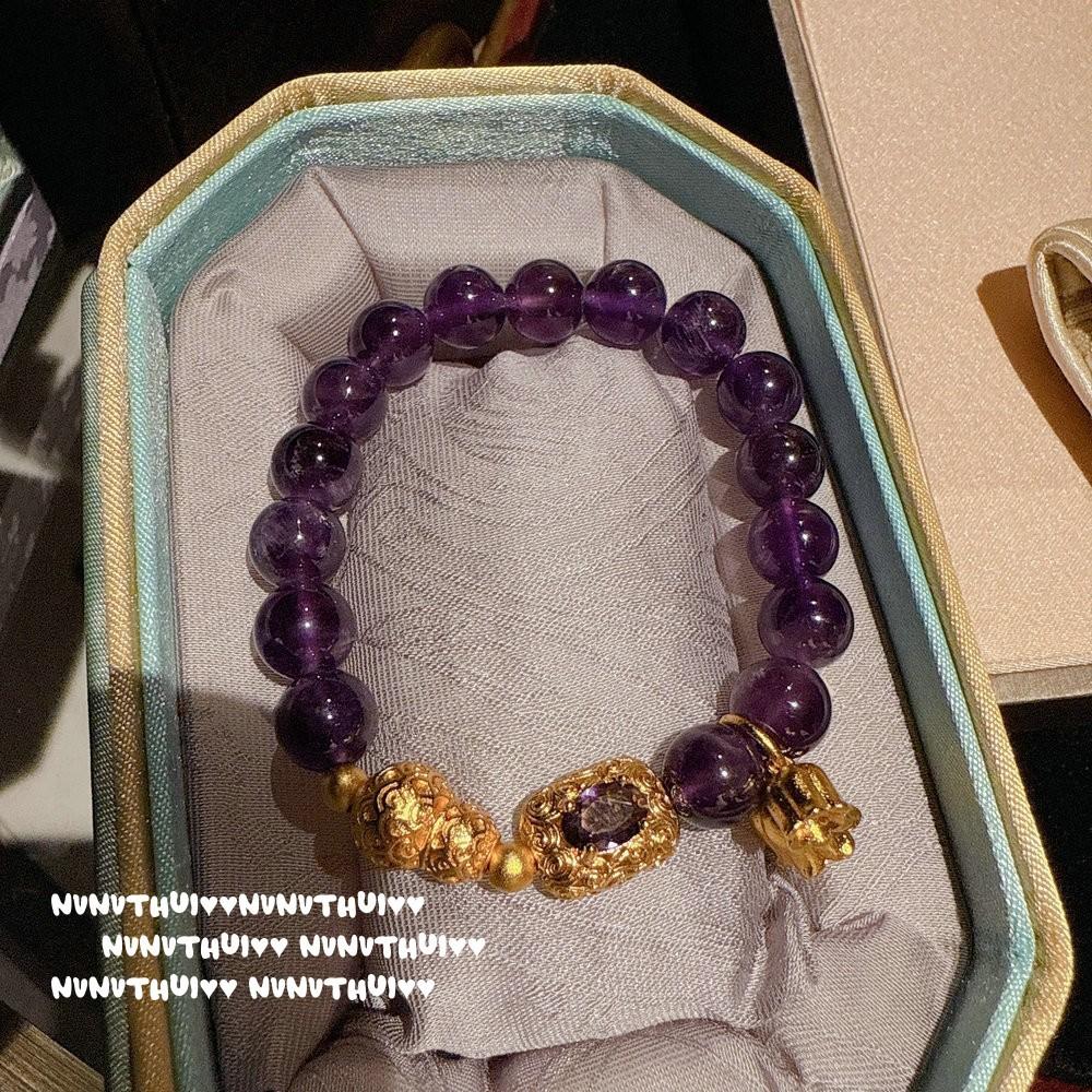 Silk Liu Color Pink Crystal Flower Card Small Waist Flower God Bracelet, New Chinese Style, Amethyst Lily Of The Valley Bracelet Set
Silk Liu Color Pink Crystal Flower Card Small Waist Flower God Bracelet, New Chinese Style, Amethyst Lily Of The Valley Bracelet Set